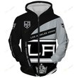 Los Angeles Kings Hoodie 3d T3