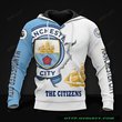 MANCHESTER CITY 3D All Over Print Hoodie