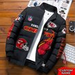 Kansas City Chiefs Custom Name Down Jacket Shirt