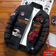 Arizona Cardinals           Custom Name Down Jacket Shirt