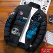 Carolina Panthers           Custom Name Down Jacket Shirt