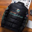 Miami Dolphins Custom Name Down Jacket Shirt