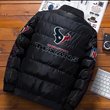 Houston Texans Custom Name Down Jacket Shirt