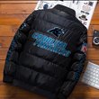 Carolina Panthers           Custom Name Down Jacket Shirt