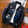 Tennessee Titans Custom Name Down Jacket Shirt