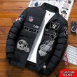 Las Vegas Raiders           Custom Name Down Jacket Shirt