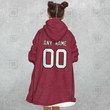 Personalized NFL Arizona Cardinals Oodie, Flanket, Blanket Hoodie, Snuggie