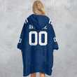 Personalized NFL Indianapolis Colts Oodie, Flanket, Blanket Hoodie, Snuggie