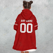 Personalized San Francisco 49ers Oodie, Flanket, Blanket Hoodie, Snuggie