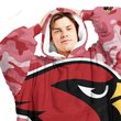 Arizona Cardinals Oodie Blanket Hoodie Snuggie Hoodies For All Family