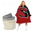 Arizona Cardinals Oodie Blanket Hoodie Snuggie Hoodies For All Family