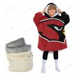 Arizona Cardinals Oodie Blanket Hoodie Snuggie Hoodies For All Family