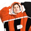 Cincinnati Bengals Oodie Blanket Hoodie Snuggie Hoodies For All Family