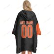 Cincinnati Bengals Oodie Blanket Hoodie Snuggie Hoodies For All Family