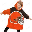 Cleveland Browns Oodie Blanket Hoodie Snuggie Hoodies For All Family