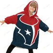 Houston Texans Oodie Blanket Hoodie Snuggie Hoodies For All Family