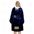 PREMIERSHIP WORCESTER WARRIORS 2022/23 HOME KIT Oodie, Flanket, Blanket Hoodie, Snuggie