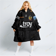 PREMIERSHIP RUGBY EXETER CHIEFS 2022/23 HOME KIT Oodie, Flanket, Blanket Hoodie, Snuggie
