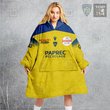 Personalized Top14 ASM Clermont Auvergne Rugby Jersey Style 3D Oodie, Flanket, Blanket Hoodie, Snuggie