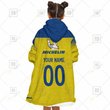 Personalized Top14 ASM Clermont Auvergne Rugby Jersey Style 3D Oodie, Flanket, Blanket Hoodie, Snuggie