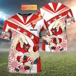 Swans Personalized Name 3D All Over Print TShirt Hoodie