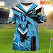 Power Personalized Name 3D All Over Print TShirt Hoodie