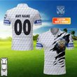 Personalized Golf x NRL Canterbury Bankstown Bulldogs Polo Shirt