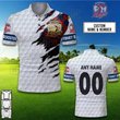 Personalized NRL Sydney Roosters x Golf Polo Shirt