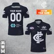 Personalized 2023 AFL Carlton Blues Jerseys Polo Shirt
