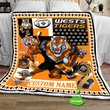Personalized Wests Tigers Mascot Quilt Blanket NRL