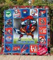 Personalized Newcastle Knights Quilt