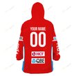 Personalized Netball New South Wales Swifts Oodie, Flanket, Blanket Hoodie, Snuggie | CoolGift99