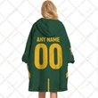 Personalized Rugby World Cup 2023 Springboks South Africa Rugby Jersey Style | Oodie, Flanket, Blanket Hoodie, Snuggie