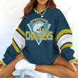 Los Angeles Chargers V-neck Pullover Sweatshirt