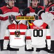 Personalized ICE Austria ice Hockey Style Hoodie, T Shirt, Zip Hoodie, Sweatshirt