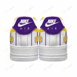 PERSONALIZED LSU Tigers Air Force Sneakers