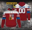 Personalized ICE CZECHIA ice Hockey 2 Style Hoodie, T Shirt, Zip Hoodie, Sweatshirt