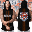 Detroit Tigers 2024 City Connect V3 | Men’s Workout Hooded Tank Tops MLB