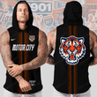 Detroit Tigers 2024 City Connect V4 | Men’s Workout Hooded Tank Tops MLB