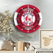 Boston Red Sox Wooden Clock