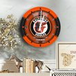 Baltimore Orioles Wooden Clock