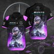 Lewis Hamilton Mecerdes Team Hawaiian Shirt