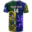 Custom South Africa And Scotland Rugby Polo Shirt 2023 World Cup Springboks Thistle Together