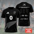 Personalized Black Ferns x New Zealand x Rugby World Cup 3D Apparel