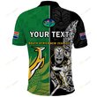 Custom New Zealand South Africa Rugby Polo Shirt All Black Maori Mix Springboks LT14