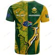 Australia Rugby and South Africa Rugby T Shirt Wallabies Mix Springboks Sporty
