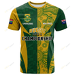 Australia Rugby and South Africa Rugby T Shirt Wallabies Mix Springboks Sporty