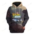 3D Back To The Jurassic Custom Hoodie Apparel