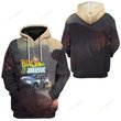 3D Back To The Jurassic Custom Hoodie Apparel