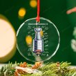 FPanthers Stanley Cup Champions 2024 Glass Ornament
